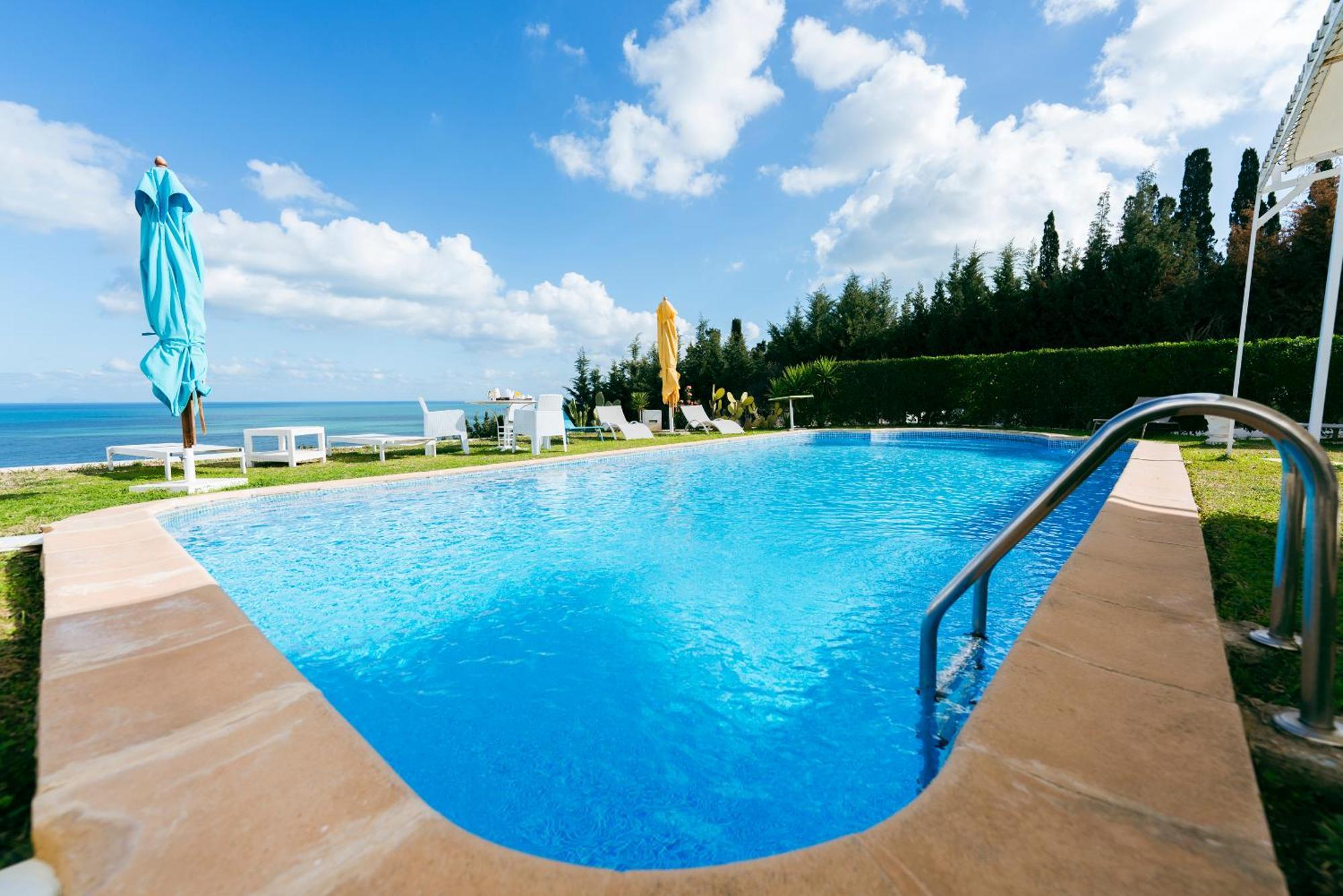 Oasis Santorina Pool Sea Sky *
