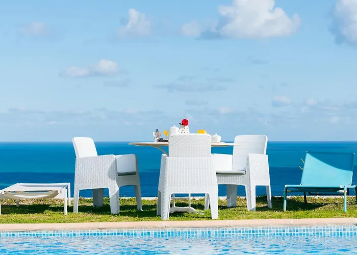 Oasis Santorina Pool Sea Sky